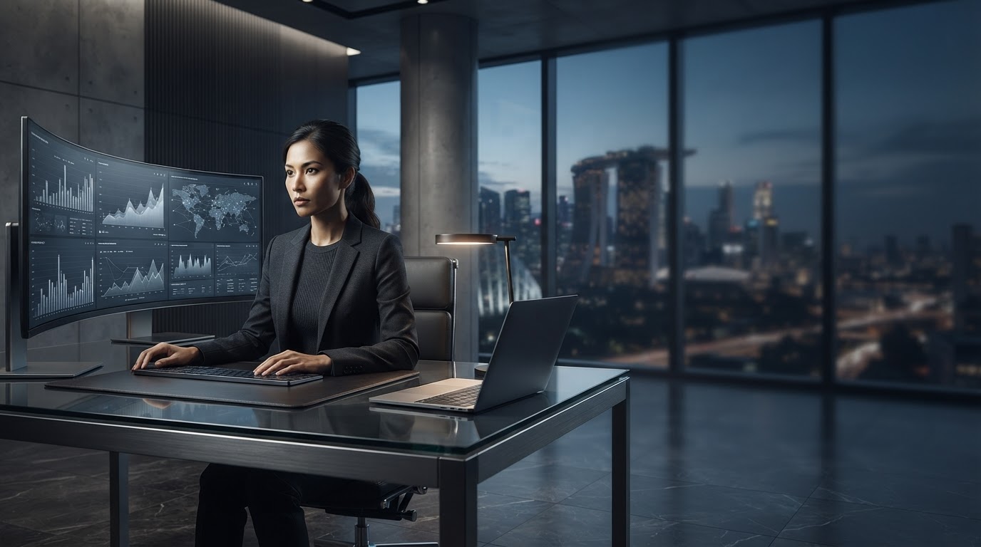 Brain Trade AI-driven analysplattform som visualiserar marknadsdata